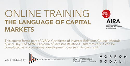 Online Learning | The Language of Capital Markets